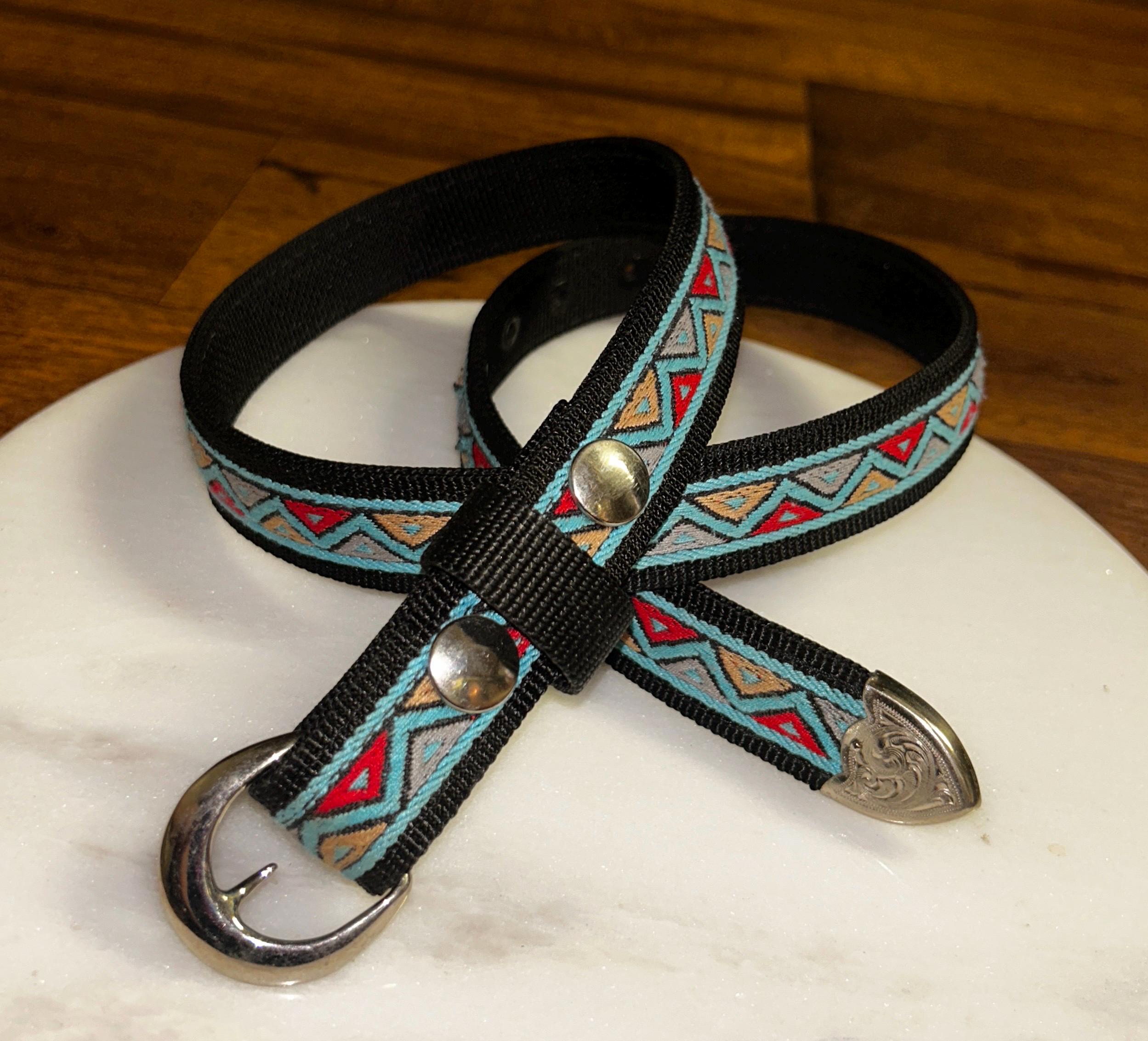 Thin Turquoise Belt - Etsy