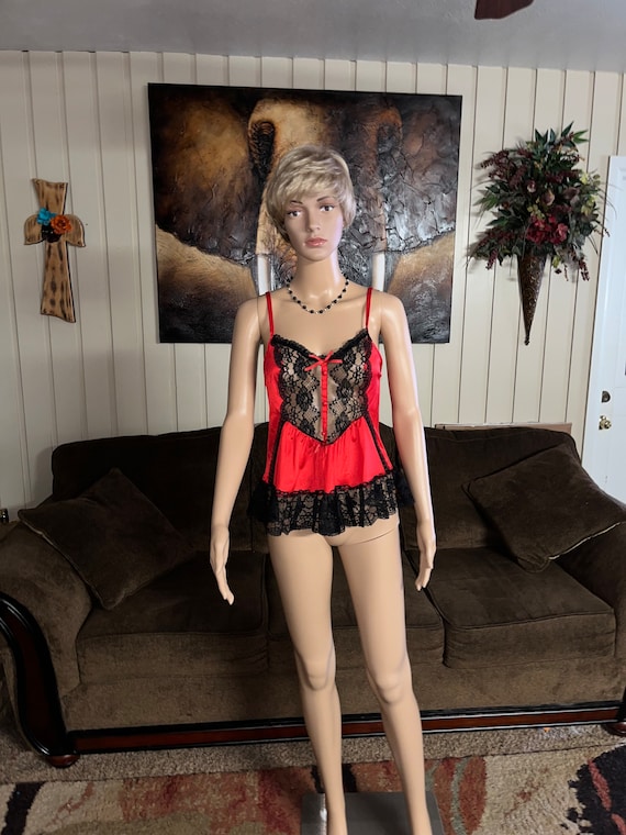 Stroke Of Midnight Sexy Teddy Lingerie~Size Small