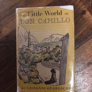 The Little World Of Don Camillo • Vintage • 1950 • HC W/ DJ Book