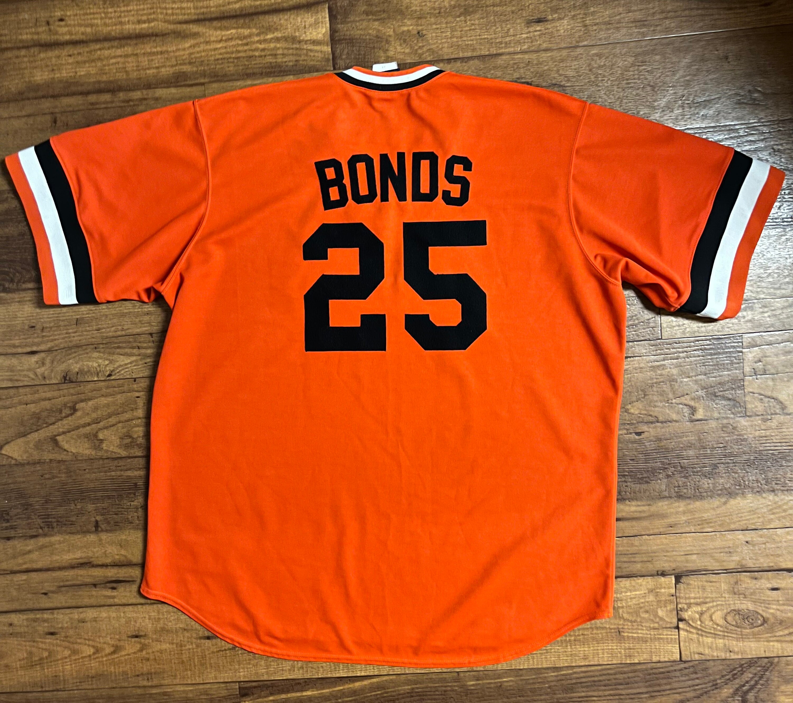 GIANTS BONDS 25 ユニフォーム San Francisco Giants Jersey Black Heritage #25 Barry Bonds Size XL