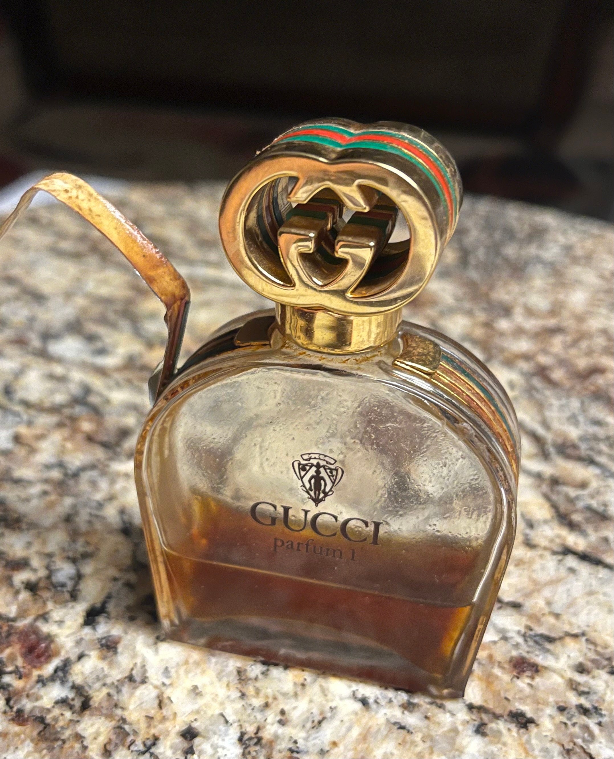 Gucci 1 ~ Vintage ~ Eau De Parfum ~ Splash ~ 1.0 Oz. (.25% Full