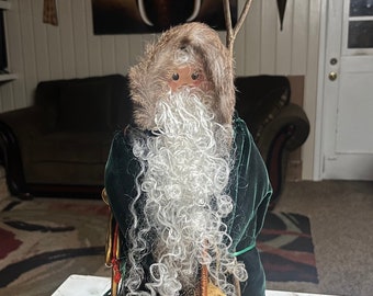 Robin Byrd~ 1992 Woodland Santa Claus Figurine