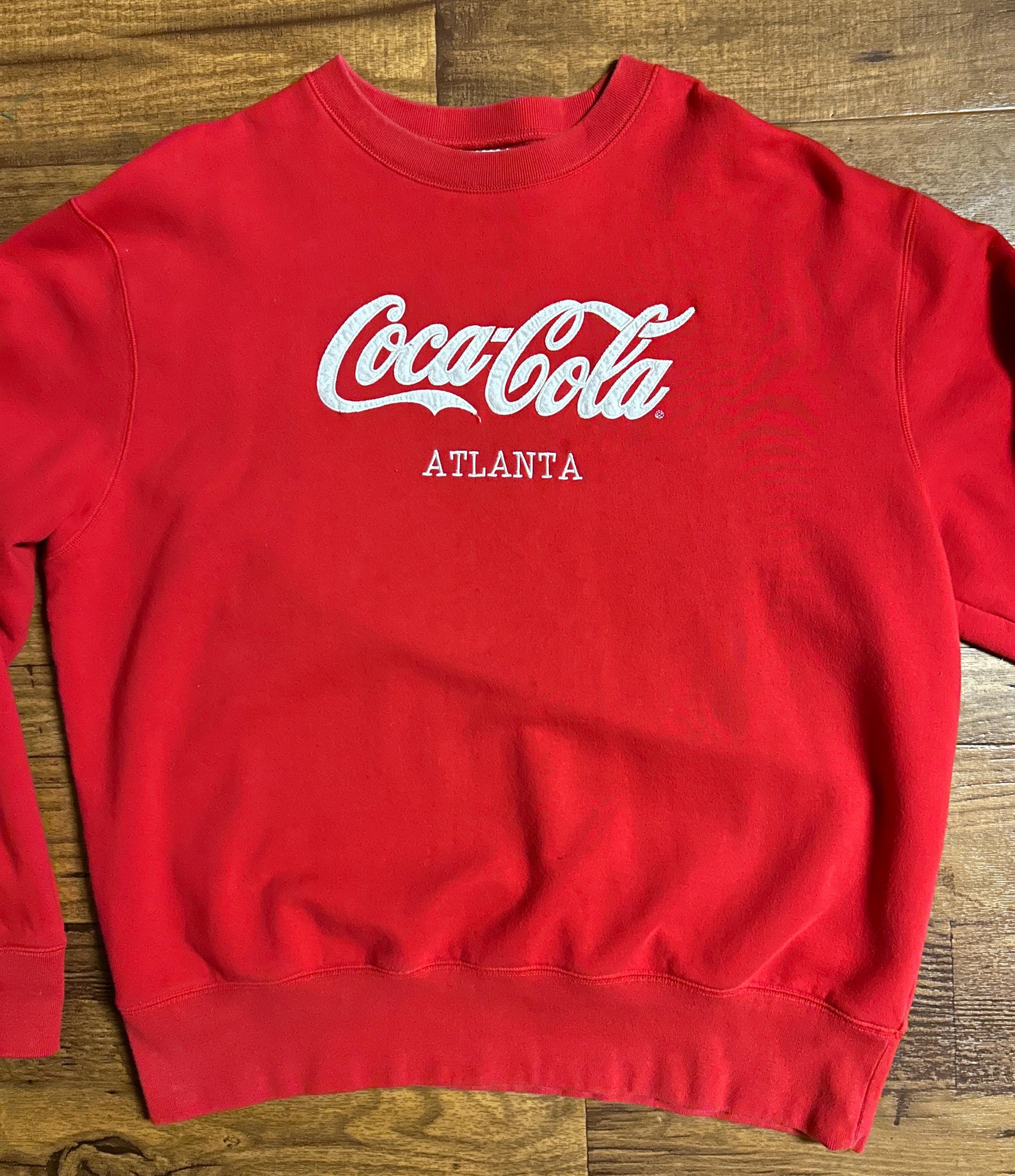 Coca-cola (atlanta) • Vintage • Red/white • Embroidery • X