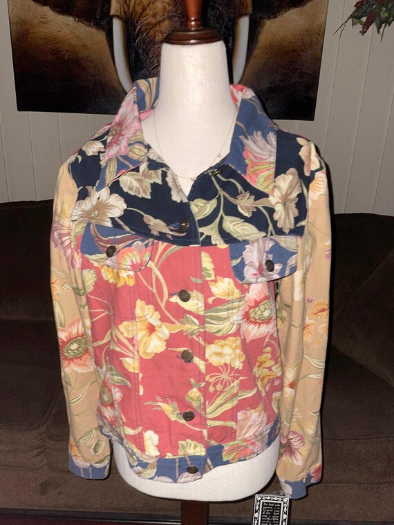 Stonebridge • Denim • Yellow/ Red/ Orange/ Black … - image 1