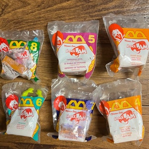 Mcdonalds Happy Meals 6 Toysspace Jam - Etsy