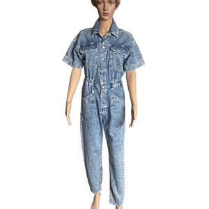 Free People ~ Très petite taille femme ~ Denim ~ Bleu ~ Combinaison image 1