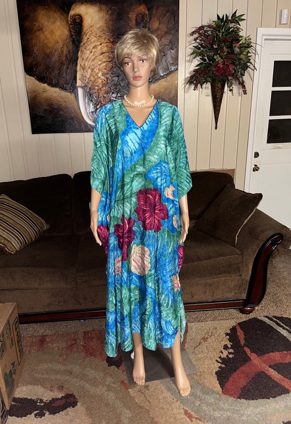 Calypso by Delicates • Vintage • Boho • Blue/Gree… - image 1