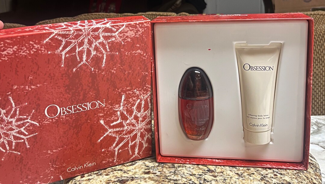 Calvin Klein • Obession • Women • 3.4 EDP Perfume & Lotion Gift Set ...