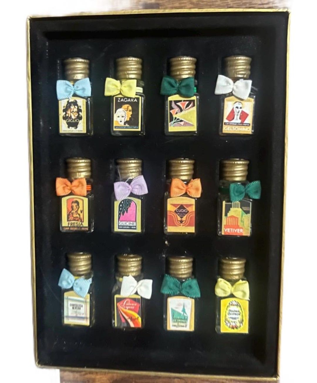 Borsari ~ 1870 Italian Fragrance Collection Set of 12 W/ .12 Oz
