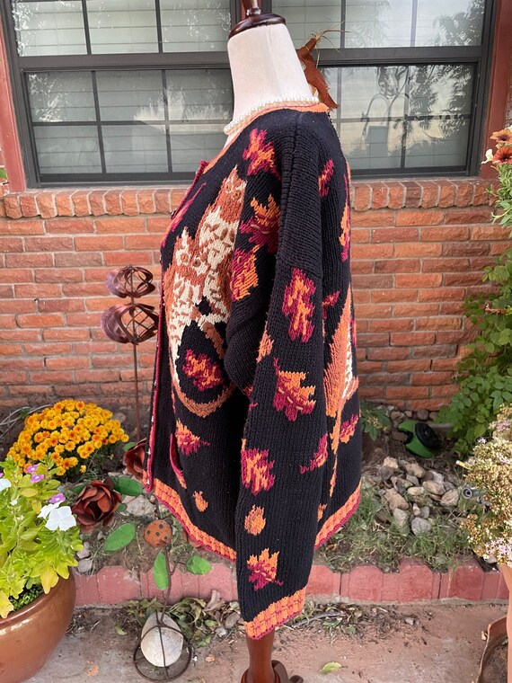 Cardigan Bay Hand Knitted Sweater 2X Gem