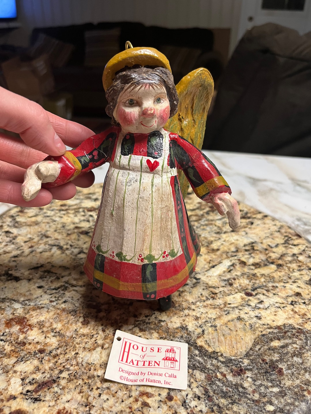 1989house of Hatten Angel Christmas Ornaments NEW Etsy