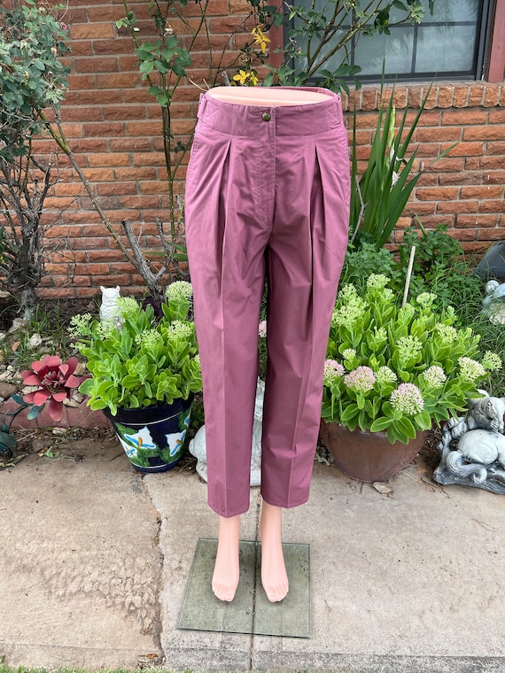 Christian Dior 1980s Actifs Wide Leg Purple Cropped Pants Trouser Size 4 - Etsy Christian Dior 1980s Actifs Wide Leg Purple Cropped Pants Trouser Size 4 - Etsy