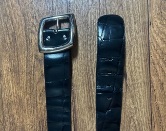 Robbie Nelson (#6658) • Vintage • Small • Leather • Black  display picture 1