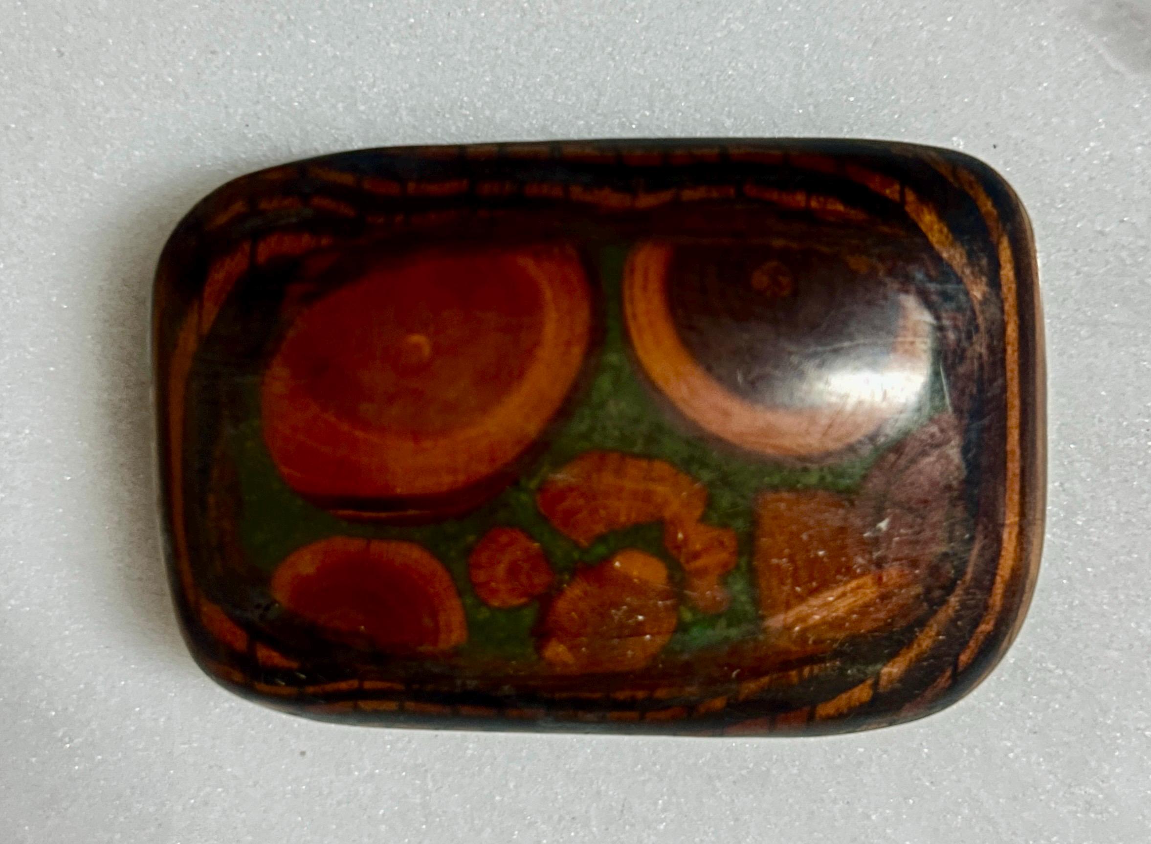 Wow Products by H. Triplett ~ 1979 ~ Brown Wooden Tree Jasper Belt Buckle Wow Products by H. Triplett ~ 1979 ~ Brown Wooden Tree  main image 4
