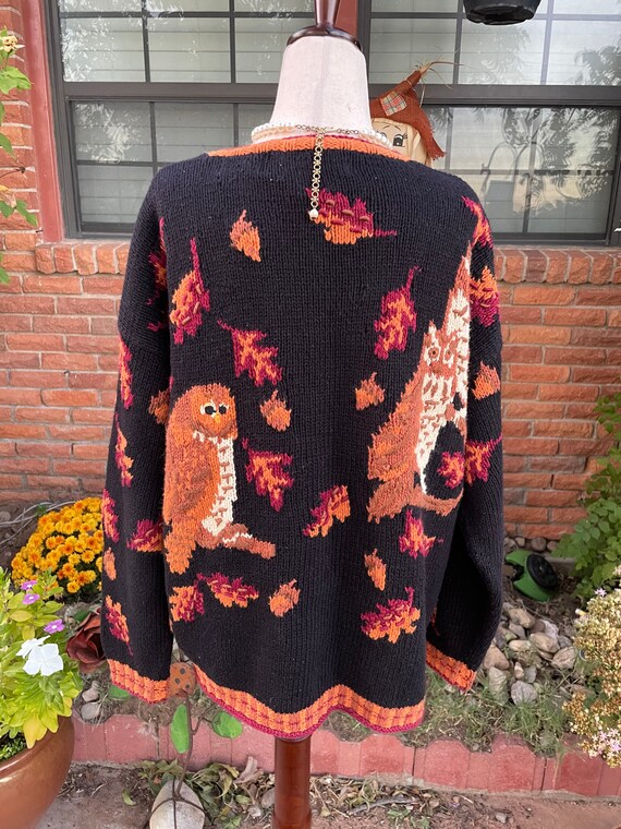 Cardigan Bay Hand Knitted Sweater 2X Gem