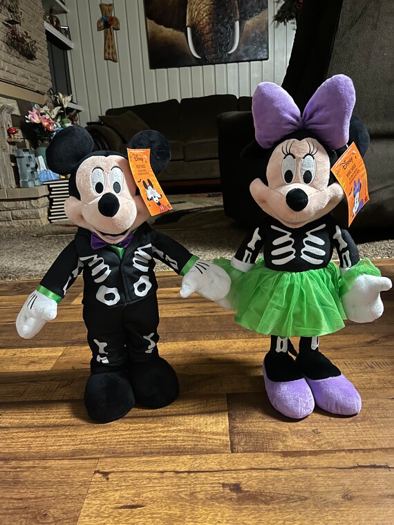 Disney • Gemmy • Halloween • Mickey & Minnie Mouse • Skeleton