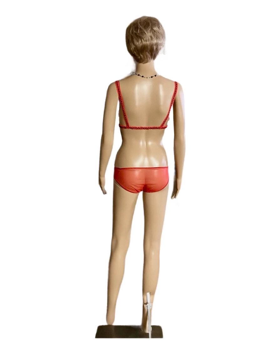 Pandora Lingerie by Chic ~ Vintage ~ USA ~ Women’s Small/ Medium ~ Red ...