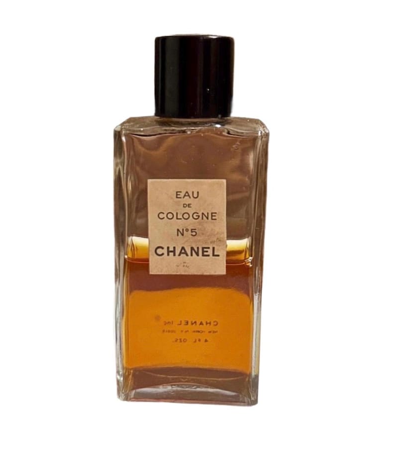 Chanel No. 5 ~ 4.0 Oz. (50% Full) ~ 1980’s Classic ~ Splash Eau De Cologne image 2