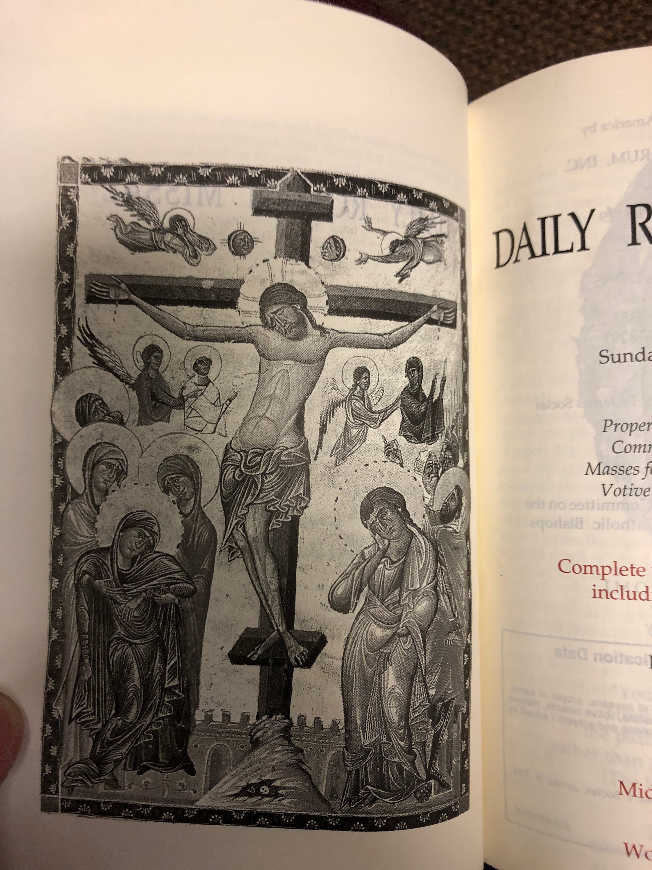 Daily Roman Missal 2002 Bible Bonded Leather 6th Ed. Etsy