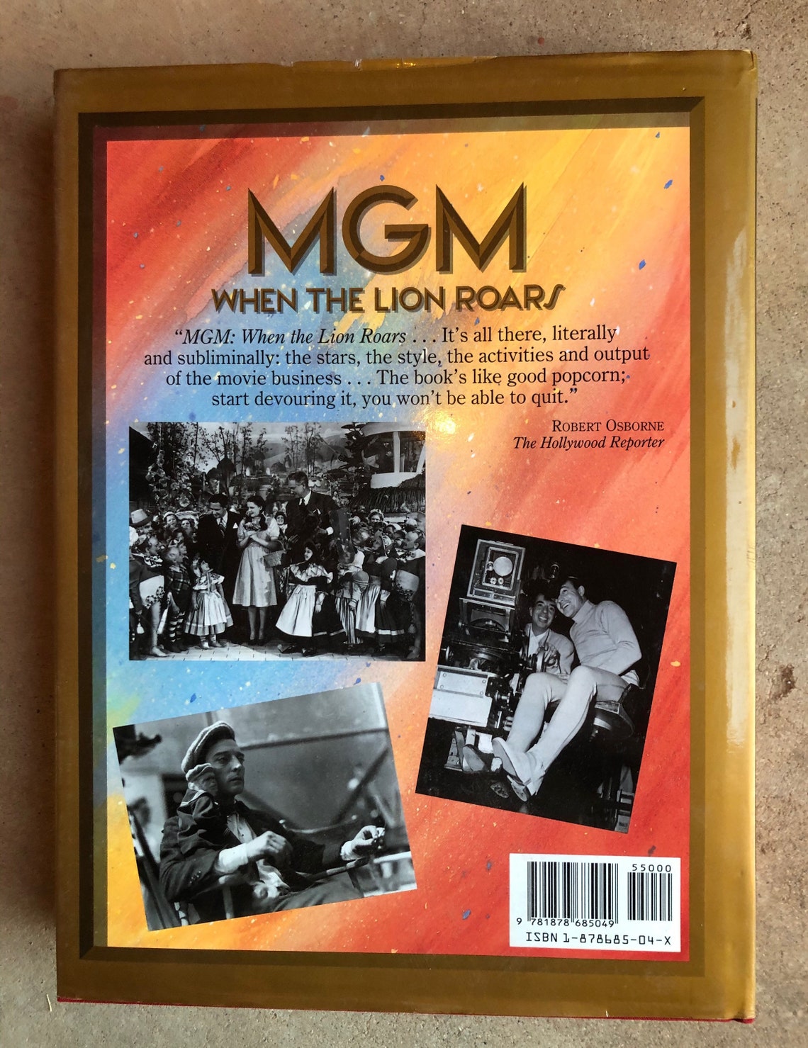 MGM : When the Lion Roars by Peter Hay 1991 Hardcover W/ DJ - Etsy