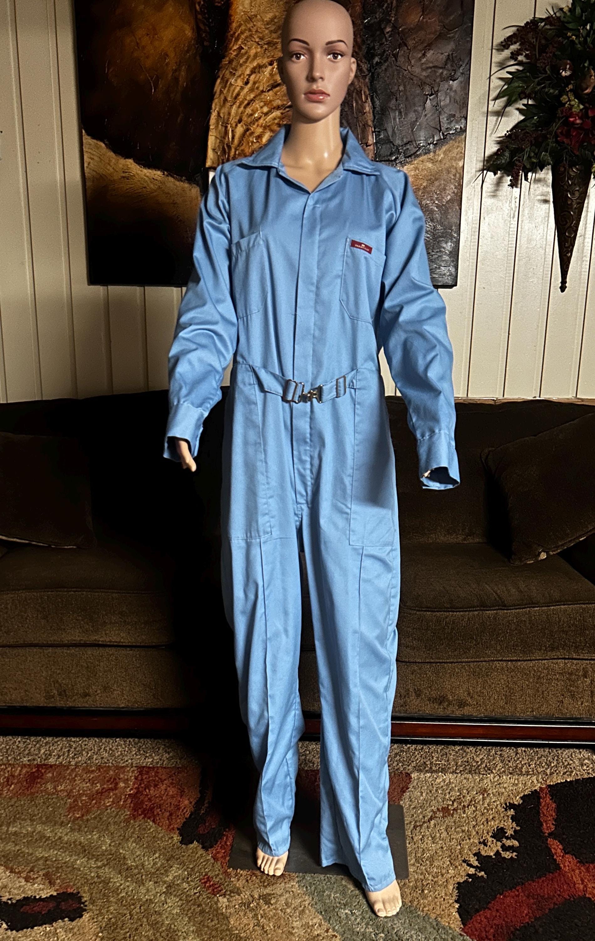 Ameri VINTAGE ライトブルーオールインワン American Classic by Para-suit ~ Vintage ~ Made in USA~ Men's