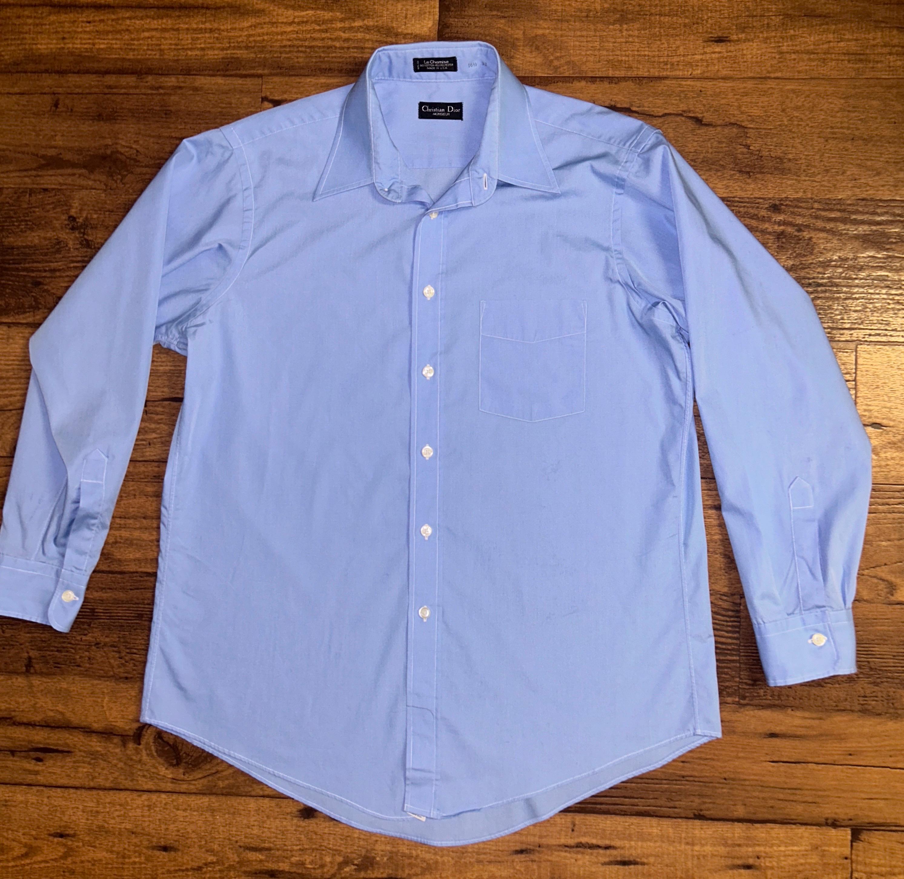 Christian Dior • Monsieur • USA • Vintage • Light Blue Christian Dior • Monsieur • USA • Vintage • Light Blue