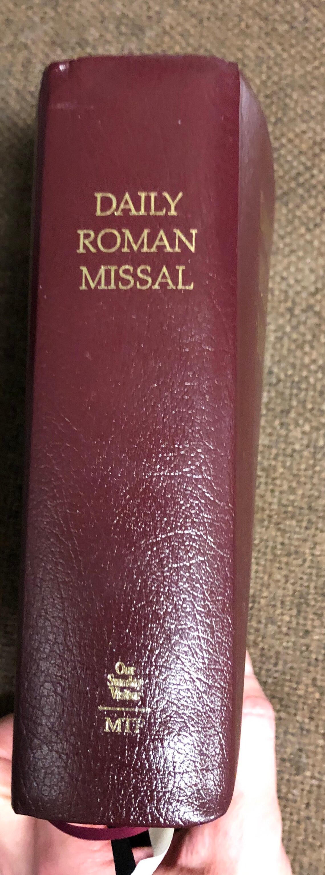 Daily Roman Missal 2002 Bible Bonded Leather 6th Ed. Etsy