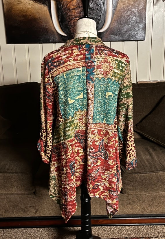 Multiples • Size Medium • Boho • Blouse • Brown •… - image 9