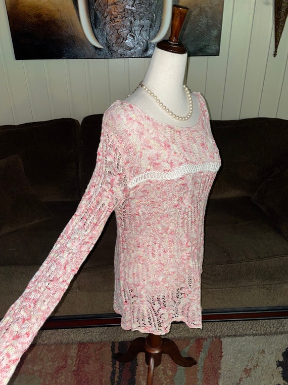 Vintage America • Pink / White •  Tasha • Crochet 