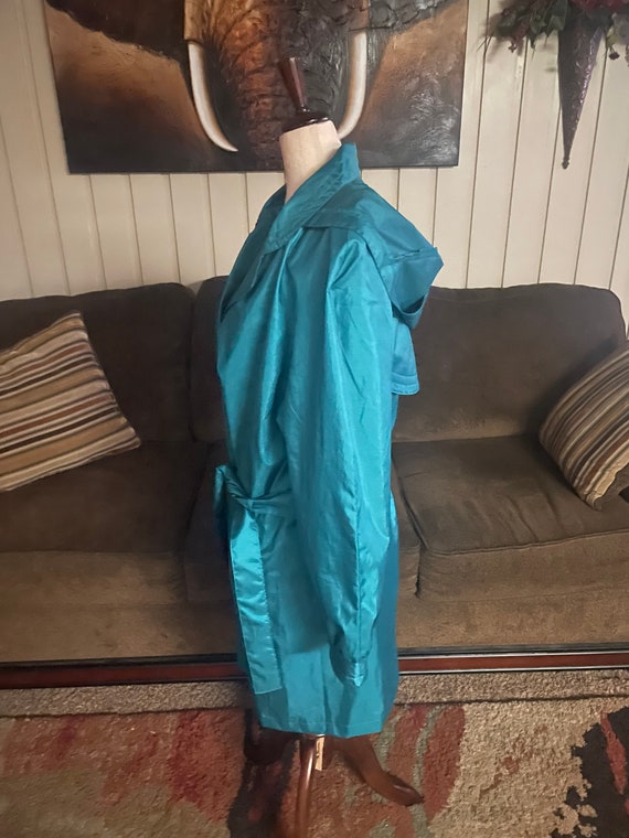 Wippette Rainsport~ Women Size 16 Turquoise Jacket - image 4