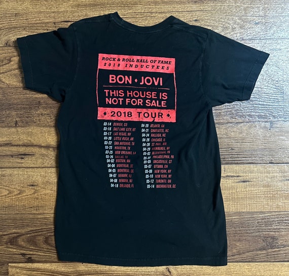 Bon Jovi • Concert T-shirt • Medium • Concert Tour • This House is