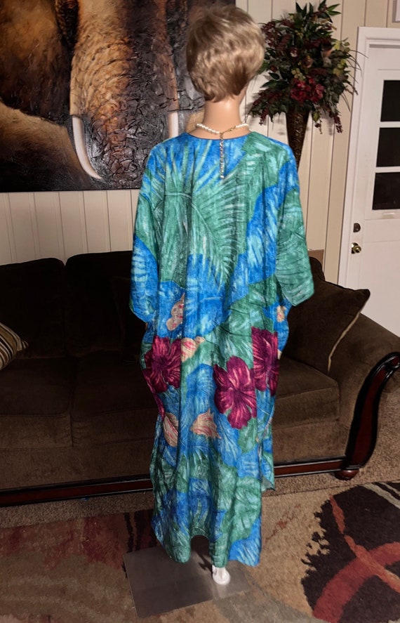 Calypso by Delicates • Vintage • Boho • Blue/Gree… - image 8