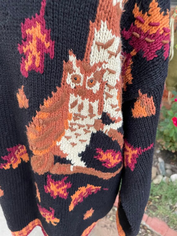 Cardigan Bay Hand Knitted Sweater 2X Gem