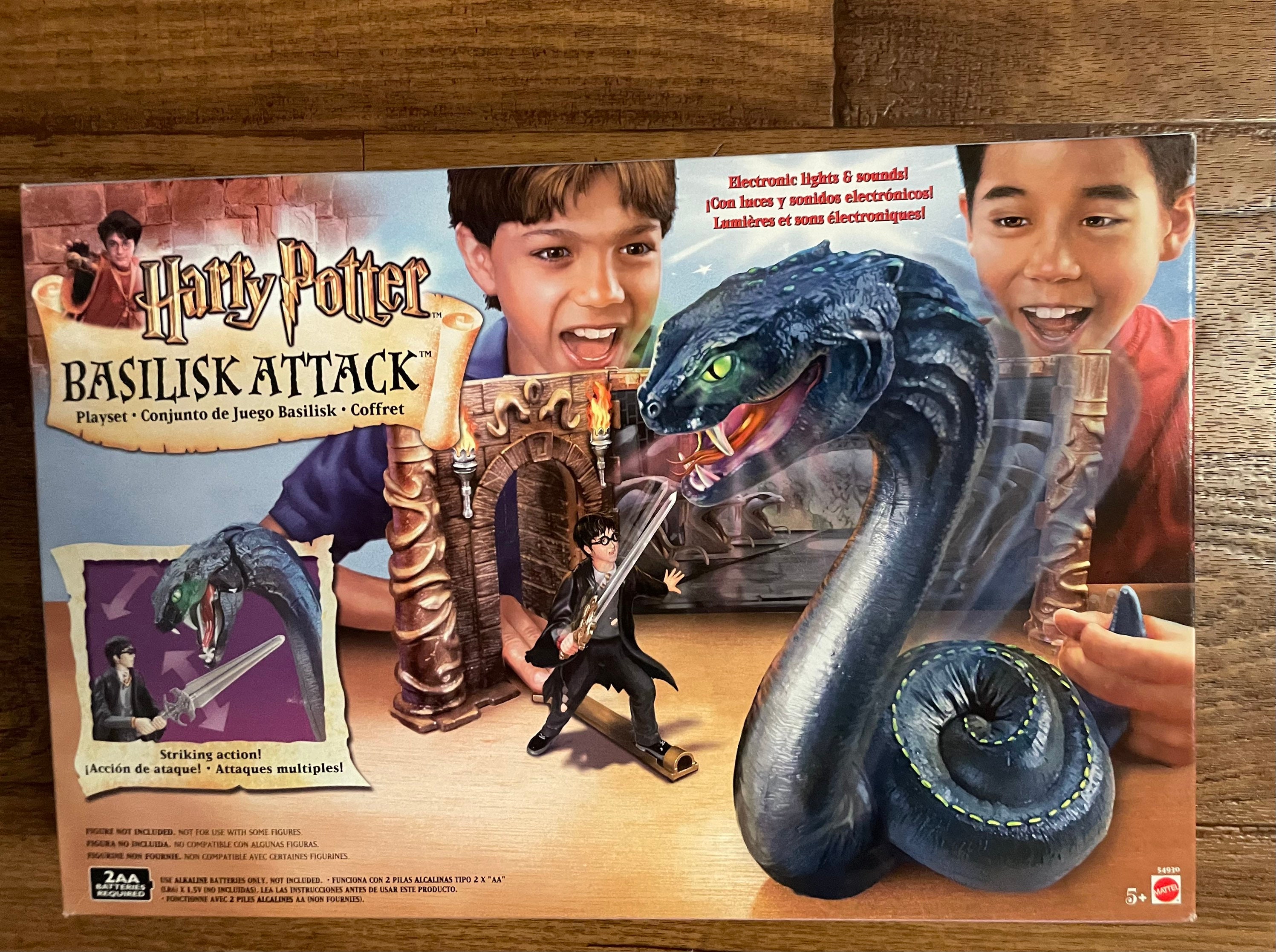 Mattel Harry Potter Basilisk Attack Playset (1A)