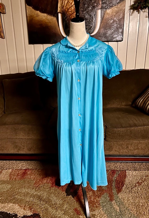 Penney’s Adonna~ Vintage Size 36 (Medium) Blue Chi