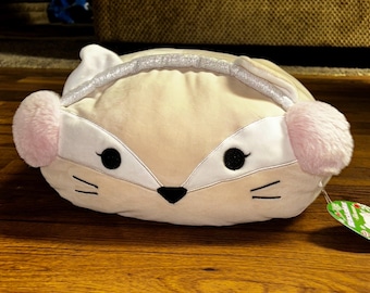 Squishmallows ~ 12 pulgadas ~ Gato Nadine ~ Beige y blanco ~ Nuevo con etiquetas