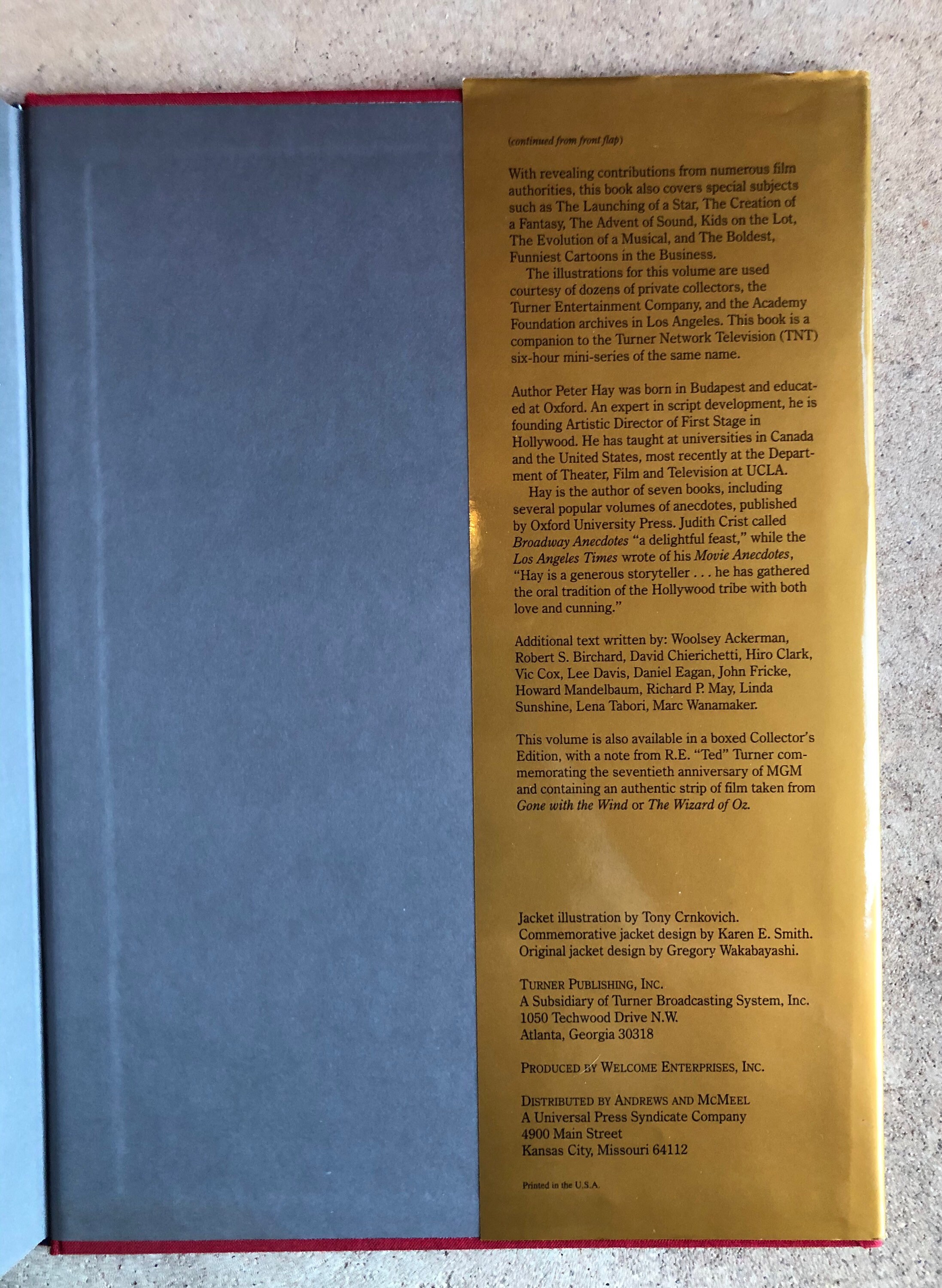 MGM : When the Lion Roars by Peter Hay 1991 Hardcover W/ DJ - Etsy