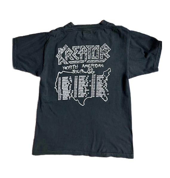 Kreator Extreme Aggression ~ Men's Medium ~ Vintage (1989) ~ Black