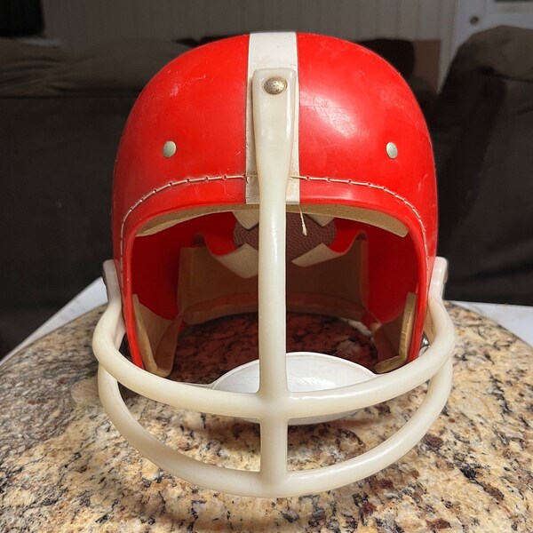 Football Helmet Vintage Etsy