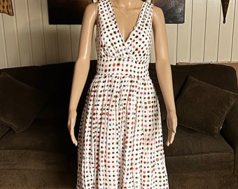 Anthropologie Aryeh • Small • Multi-colors • Polka Dot • Sun Dress