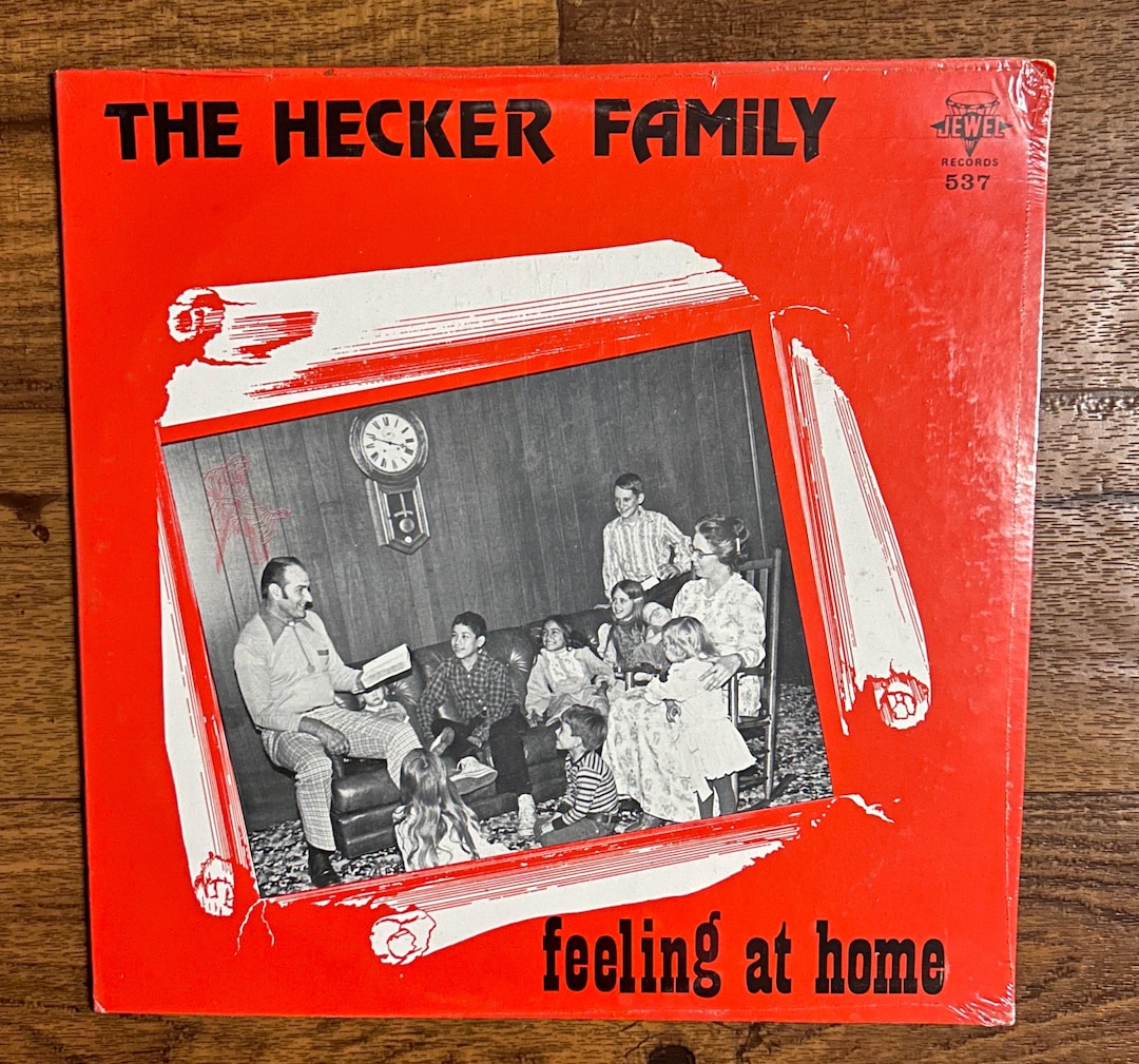 A Hecker Family (feeling at Home) 1975 ~jewel Studio ~ Vinyl ~ New ...