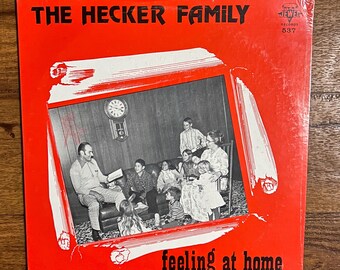 Una familia Hecker (Feeling At Home) 1975 ~ Jewel Studio ~ Vinilo ~ Nuevo/Sellado/Firmado