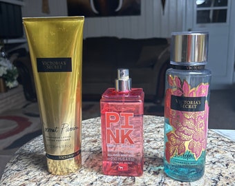 3 VICTORIA'S SECRET COCONUT PASSION FRAGRANCE MIST PARFUMEE