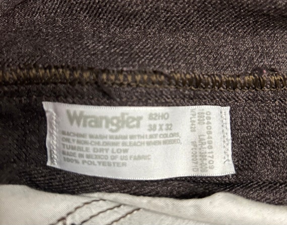 Vintage~Wrangler Brown Men’s Bell Bottom Pants~Si… - image 10