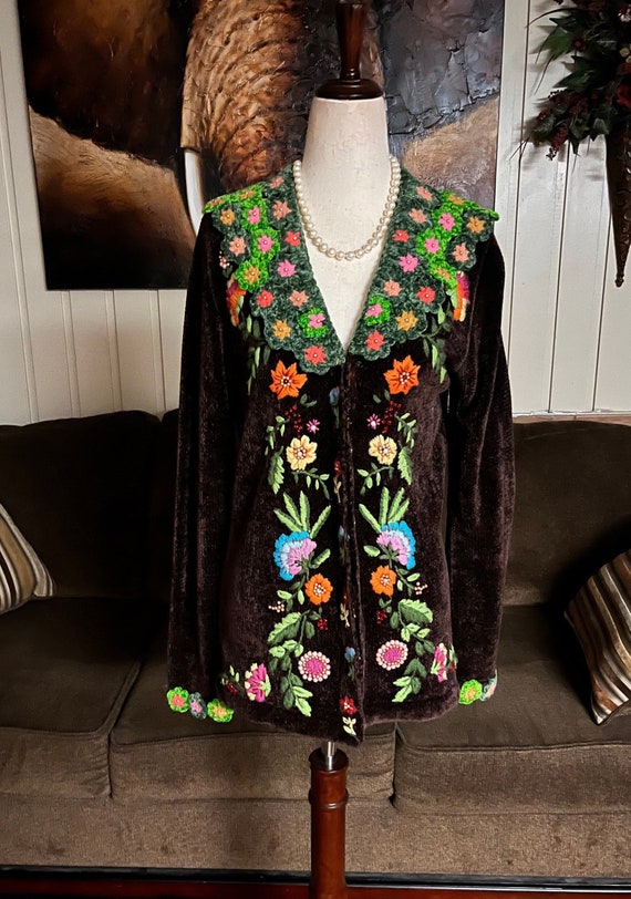 Embroidered sweater - Gem