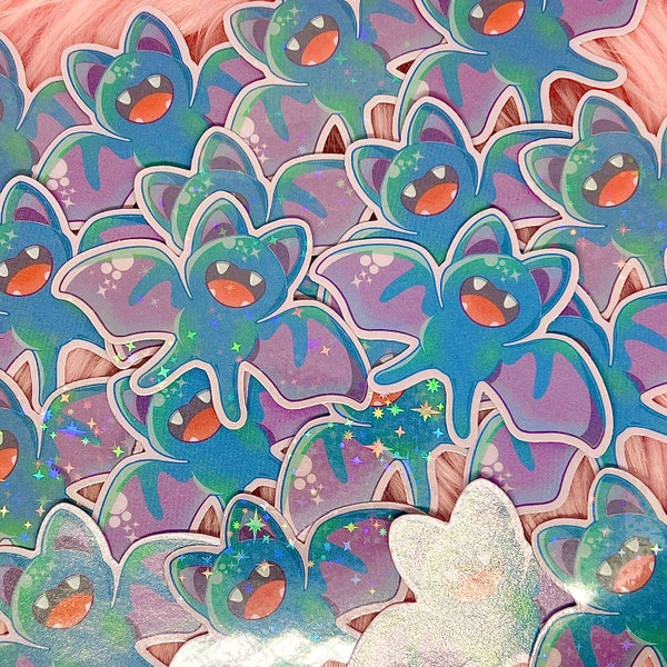 Zubat Pokémon Fan Design Single Stickers 2.75 inches