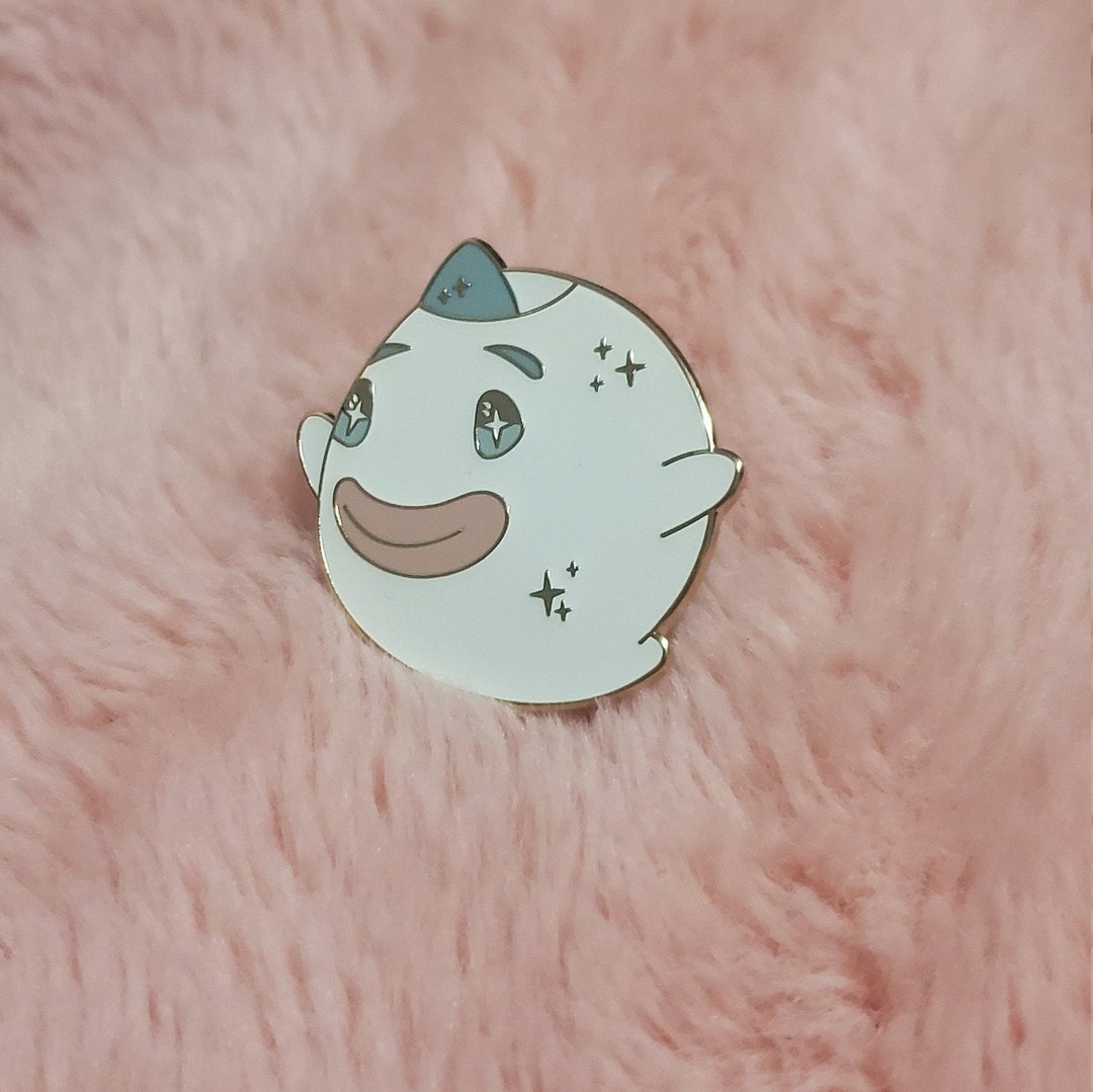 Wisp ACNH Glow in the Dark Halloween Enamel Pin Jack Etsy