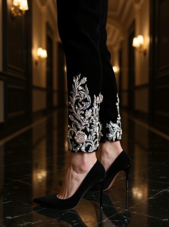 Tailleur Pantaloni Da Cerimonia Taglie Forti - Foto 4