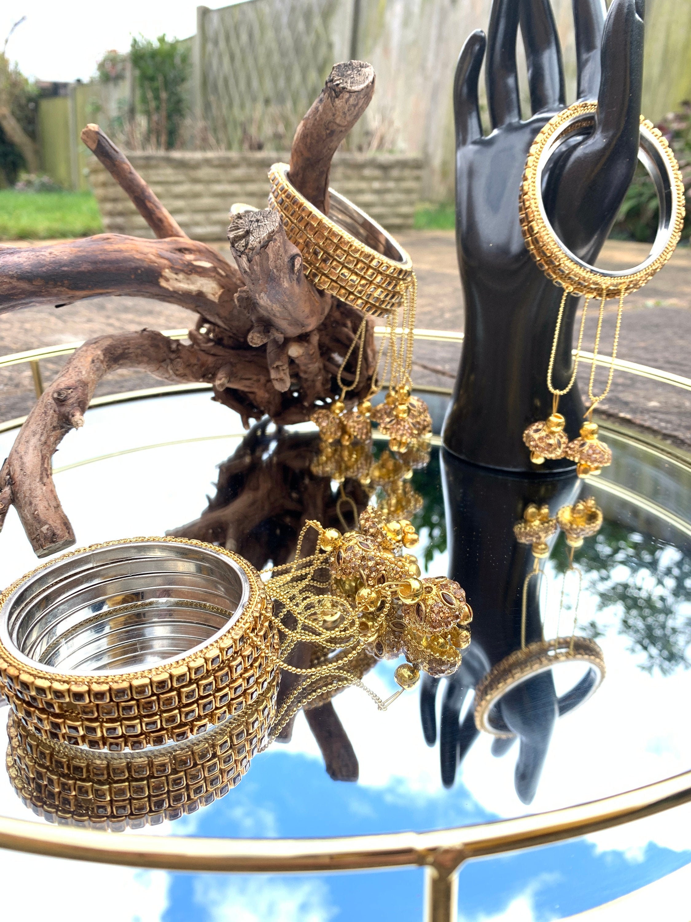 Gold latkan best sale