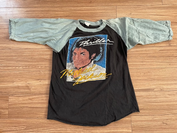 Michael Jackson Off The Wall Raglan T-Shirt